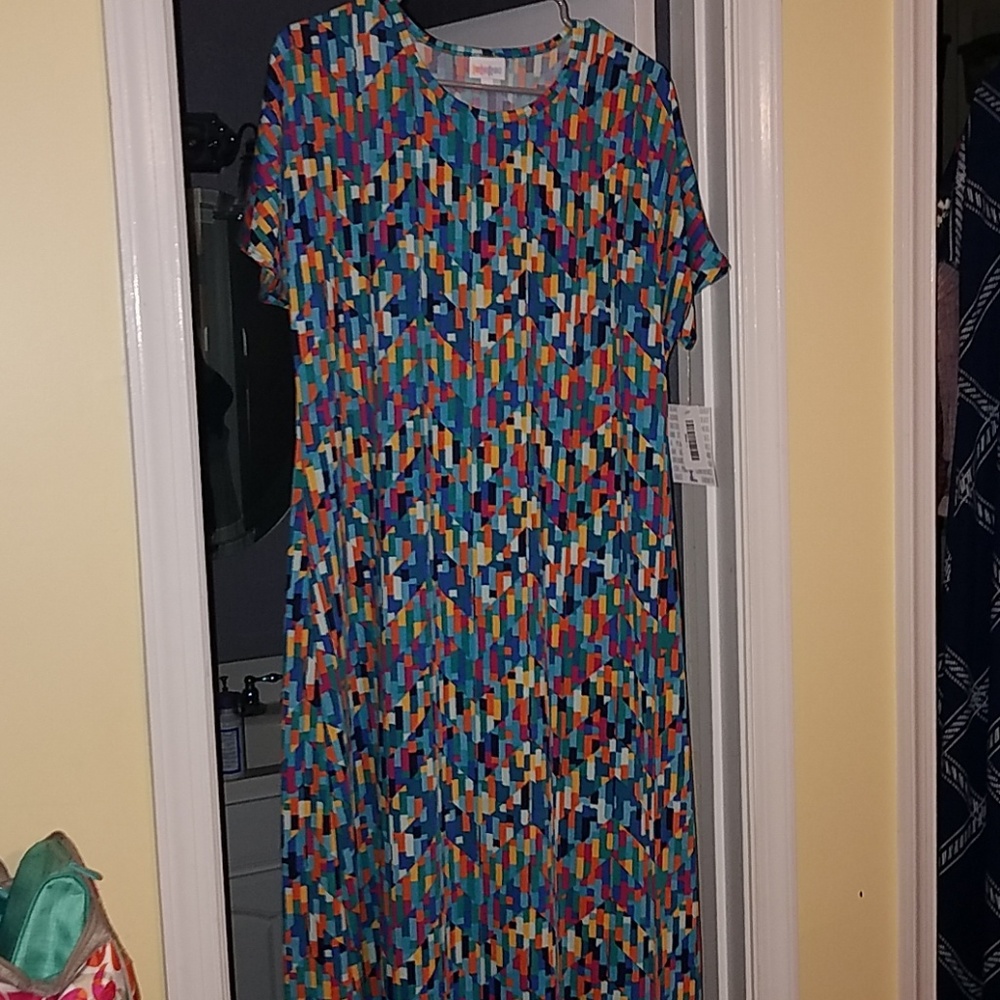Brand new Large Lularoe Maria Dress